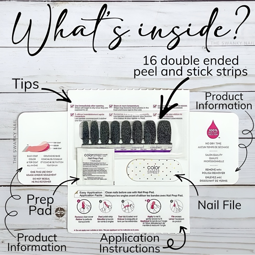 Color Street "Throwing Shade" Nail Strips - NEW in Packaging - Picture 2 of 2